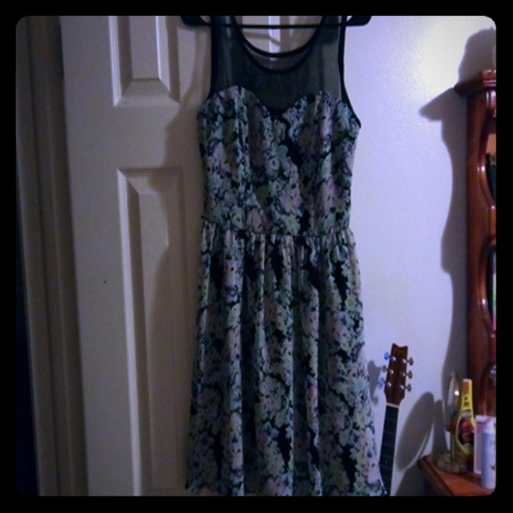 Floral party dress